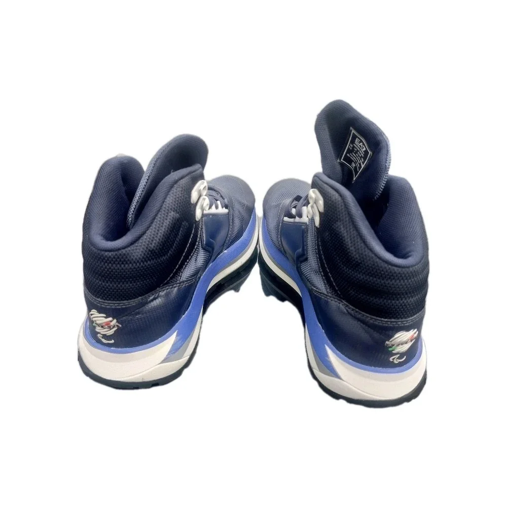 EA7 Emporio Armani High Top Lace Up Sneakers Navy‎ Blue X8Z034 XK287
